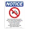 Signmission OSHA Notice, 7" Height, Employees And Applicants Sign With Symbol, 7" X 5", Portrait OS-NS-D-57-V-11958 - alternate 1